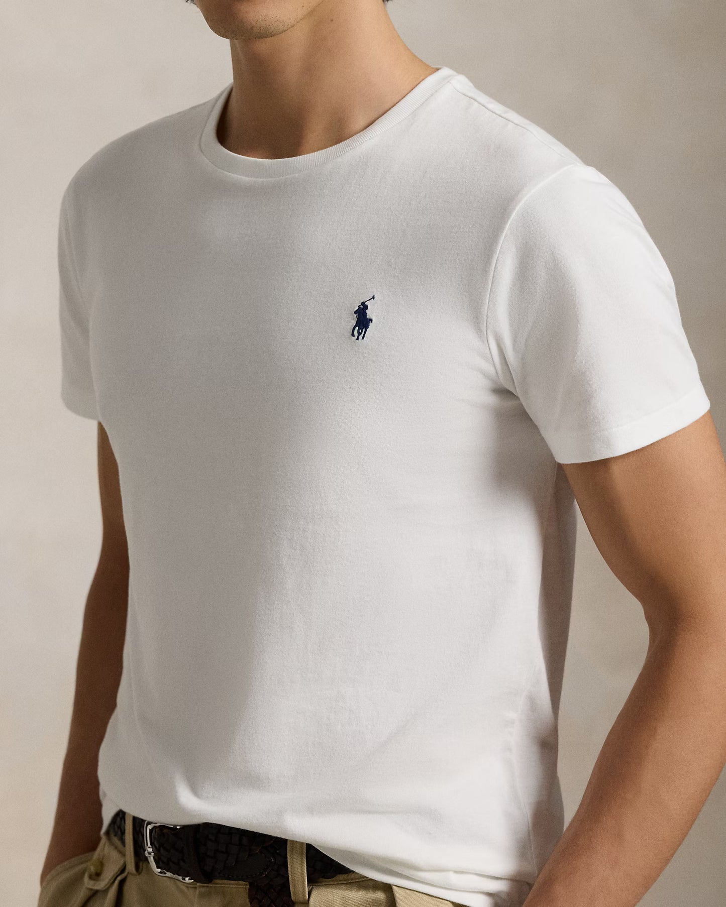 Slim Fit Jersey Crewneck T-Shirt